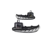 CPXCTZFZUB Puerta Espejo Luz de Señal de Vuelta Lám Para Alphard Para Vellfire Para Sienna Para Granvia Para COROLLA CROSS Espejo Lateral Luz Señal Giro Dinámica Secuencial (Clear Cover)