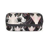 CPyuqw Estuche con estampado de bandera de Hawái, organizador de bolígrafos multiusos, suministros escolares, papelería, maquillaje y uso en la oficina, Cute Animal Farm Dog 1, Talla única, Mochila