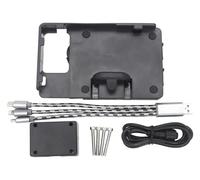 CPZPMFMKBG Soporte GPS para teléfono para BMW para S1000XR 2020-2024 Soporte De Montaje Navegación Extensión Manillar Fijación Base Posición Ajustable Motocicleta GPS Delantero Teléfono(Black 2)