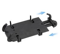 CPZPMFMKBG Soporte GPS para teléfono para BMW para S1000XR 2020-2024 Soporte De Montaje Navegación Extensión Manillar Fijación Base Posición Ajustable Motocicleta GPS Delantero Teléfono(Black 3)