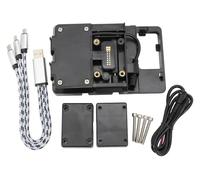 CPZPMFMKBG Soporte GPS para teléfono para Ducati para Multistrada 1200 Motocicleta Soporte Smartphone GPS Navegación Matrícula(-Phone Bracket)