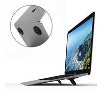 CQ TECH - Soporte elevador para teclado de computadora, almohadilla de refrigeración ergonómica invisible para laptop, mini elevador adhesivo repetible para MacBook Pro, Air, Mac, Book, Dell, HP y más
