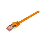 CQ2078S Cable de conexión S/FTP 6 líneas Cu LSZH naranja 5m 27AWG LOGILINK