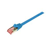 CQ2086S Cable de conexión S/FTP 6 líneas Cu LSZH azul 7,5 m 27 AWG LOGILINK
