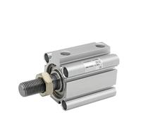 CQ2B12 CDQ2B12 CQ2A12 CDQ2A12 Cilindro compacto estándar de doble efecto, vástago simple, diámetro 12 mm, 5-100 mm, rosca macho(12-30DMZ,CQ2B)