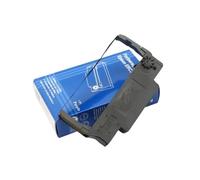 CQadsDyrx 10 Unidades de Cinta de impresión de Tinta Negra, púrpura, Negra/roja, 12,7mm x 4m, Compatible con Suministros de Impresora ERC30 ERC34 ERC38(Purple)