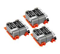 CQadsDyrx Cartucho de Tinta Compatible con Impresora I70 I80 SELPHY DS700 DSSarding IP90 Mini220 BCI15 BK C BCI-16 BCI16(3 Set)
