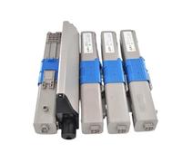 CQadsDyrx Cartucho de tóner 44973536 44973535 44973534 44973533 Compatible con C301 C321 MC332 MC342 Negro Cian Amarillo Magenta