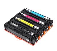 CQadsDyrx Cartucho de tóner 4pcs para MF634CDW/MF632CDW/MF635CX/LBP612CDW