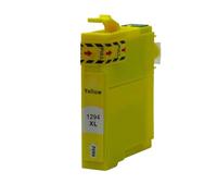 CQadsDyrx Compatible con T1291 T1292 T1293 T1294 T 1291 1292 1293 1294 Instinente de Tinta de Tinta de Color Cartucho Universal para el lápiz SX535WD SX435W SX525WD SX235W(2 Piezas Amarillo)