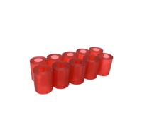 CQadsDyrx Paquete de 10 Rodillos de Recogida A00J563600 C224 para Uso con impresoras C224 C253 C353 C220 C280 C360 C451 C650 C452 C552 C652(Grade B Red)