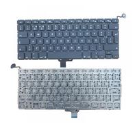 CQadsDyrx Teclado Compatible con Pro 13 A1278 2009 2010 2011 2012 Reino Unido árabe AR Sueco SW español SP Portugal PO francés FR danés DM(Portugal Keyboard)