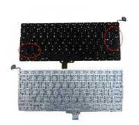 CQadsDyrx Teclado Compatible con Pro 13 A1278 2009 2010 2011 2012 Reino Unido árabe AR Sueco SW español SP Portugal PO francés FR danés DM(UK Keyboard)