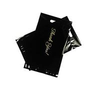 CQAHDSEVF Bolsas de envío, Bolsas de Sobres de Polietileno autoselladas, Multicolores, Varios tamaños(32x41x7 BK Thank You)