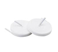 CQAHDSEVF Cordones para zapatos, Cordones de algodón 0,8 cm Ancho 100-160 cm 4 piezas Multicolor(White,160)