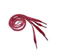CQAHDSEVF Cordones para zapatos, Cordones de poliéster 110 cm de largo 1,6 cm de ancho Multicolor 2 pares(Wine Red)