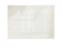 CQAHDSEVF Pegatinas para Bicicletas, Etiquetas engomadas reflexivas de la Bici for la Resistencia multicolora del Desgaste del Marco 3pc de la Bicicleta(Transparent)