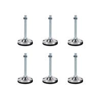 CQAHDSEVF Pies para Muebles Pies niveladores Ajustables, Pies de máquina nivelador de Patas for Muebles, 6 uds., Varios tamaños(D100*20 * 150MM)