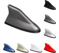 CQAQACQ Antena Coche para VW Polo Golf 4 5 7 6 Mk4, Antena Coche Tiburon Autoadhesiva Impermeable Decorativa Accesorios Coche,Grey