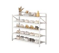 CQCCQ Estante de Almacenamiento Plegable sin instalación, Estante de Metal de 90 cm de Ancho, Estante de pie, Adecuado for Sala de Estar y baño(90x25x87cm)