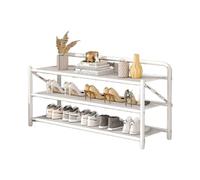 CQCCQ Estante de Almacenamiento Plegable sin instalación, Estante de Metal de 90 cm de Ancho, Estante de pie, Adecuado for Sala de Estar y baño(90x25x47cm)