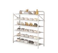 CQCCQ Estante de Almacenamiento Plegable sin instalación, Estante de Metal de 90 cm de Ancho, Estante de pie, Adecuado for Sala de Estar y baño(90x25x107cm)