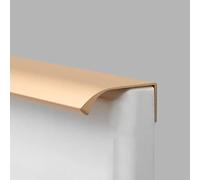 CQCQC 2 Piezas Tiradores Invisibles Gabinetes de Cocina de Aluminio Cajones Manija de Armario Oculta Moderna Puerta Oculta for Cajón Gabinete Armario Cómoda(Length:800mm)