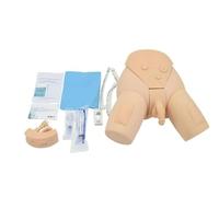 CQDWD Modelo de cateterismo urinario, simulador de práctica de enfermería de maniquí Masculino y Femenino Intercambiables para capacitación médica de enfermería