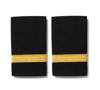 CQEAZ 1 par de insignias bordadas a mano para hombro, charreteras militares para ropa y bolsos, insignia de hombro, Dimension:8×5cm/3.15×1.97in, tela, Tela