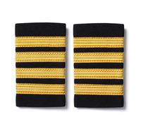 CQEAZ 1 par de insignias bordadas a mano para hombro, charreteras militares para ropa y bolsos, insignia de hombro, Dimension:8×5cm/3.15×1.97in, tela, Tela