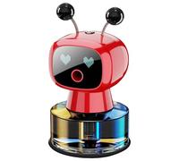 CQEAZ Ambientador inteligente para coche, difusor de aromas, innovador robot en forma de robot para mejorar la conducción, ambientador de aire