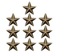 CQEAZ - Broche de moda para hombre, diseño retro de estrella, pin para el cuello, pin para el pecho, pin de solapa para abrigos y gorras