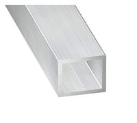 CQFD Tubo cuadrado de aluminio 16 x 16 x 1,5 mm 1 m