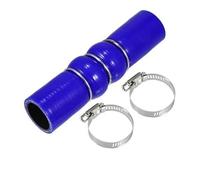 CQJJXKYC Manguera Gasolina Manguera de Silicona para Joroba de Coche con Abrazaderas, diámetro Interior de 25/28/30/35/40/45/51/54/57/60 mm - 102 mm, Color Azul Manguito Turbo(30mm ID)