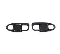 CQJJXKYC Manija de puerta exterior Accesorios para manijas de puertas compatibles con Jeep compatibles con Wrangler y Rubicon (2018-2021).(2AllInclusiveB Fiber)