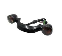 CQJJXKYC Moto Luces Traseras Compatible con Harley Davidson 2010 y posteriores, barra de luz trasera para motocicleta FLHRXSl Street Glide FLHX Road Glide Bullet(MT444-001-BK-SK)