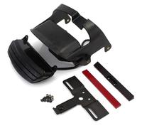 CQJJXKYC Moto Luces Traseras Compatible con Harley Dyna Fat Bob FX Softail FXS FLS, luz de intermitente trasero para motocicleta, freno trasero, matrícula para correr(Smoke)