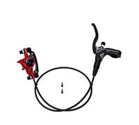 CQJJXKYC Tambor Trasero para Bicicleta Freno de Disco hidráulico para Bicicleta de montaña, Pinza de presión de Aceite, Abrazadera de Freno, Mango Delantero y Trasero de 160mm, Pilar B, CNC(Red-RF)