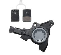CQJJXKYC Tambor Trasero para Bicicleta Pinza de Freno hidráulico de Montaje Plano para Bicicleta, Kit de Bicicleta de Barra Plana de Carretera MTB de 2 pistones, Multicolor(2 Piston Black)