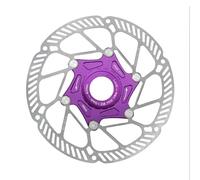 CQJJXKYC Tambor Trasero para Bicicleta Rotor de Freno de Bicicleta Z2, Rotor de Disco de Bloqueo Central, Freno de Disco de Carretera MTB, Rotor Flotante de disipación de Calor Fuerte(Purple)