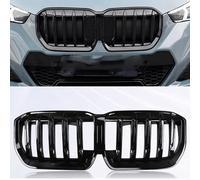 CQNYFDC Parrilla Delantera Coche para BMW X1 U11 2023, Coche Parrilla de Malla para Parachoques Delantero Reemplazo Accesorios