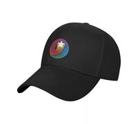 CQPLAAPQ Gorra de béisbol Hanna Barbera 70S Swirl Marinero para Hombre Icon Negro Mujer Hombre