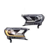 CQRBNE Faro Principal Auto Para Ford Para Ranger 2015-2021 T7 T8 | Proyector Matrix Señal Giro Secuencial Conjunto Lámparas Delanteras Faros Delanteros LED(RHD)