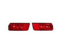 CQRBNE Luces Traseras 5178272AB para Dodge para Journey 2009 2010 2011 Reflector Parachoques Trasero Luz Freno Advertencia con Bombilla Coche Piloto Posterior(Left and Righ)
