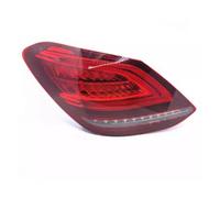 CQRBNE Luces Traseras para Benz para Clase C para W205 para C180 /C200 /C260 Luces Traseras LED Señal Giro Trasera Parada Freno Lámpara Marcha Atrás Coche Piloto Posterior(Only 1 Left)