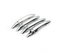 CQRBNE Manijas de Puerta Exterior Automotriz Cubierta Cromada Para Manija Puerta Coche Nueva Para Hyundai Para Solaris Para Verna Ix25 Para Accent (2010-2015)