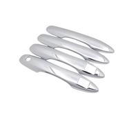 CQRBNE Manijas de Puerta Exterior Automotriz Para Toyota Para Corolla E210 Para Auris Para Allion 2020-2024 Manijas Puerta Coche Cubierta Protectora Exterior Contra Rayones(2 keyless Entry B)