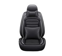 CQRBNE para Seat Todos Los Modelos Coche para León para Arona para Ateca para Tarraco para Ibiza Funda Asiento Coche 5 Plazas Juego de Fundas para Asientos de Coche(G Black White 5 Seat)