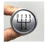 CQRBNE Perilla Cambio Marchas para VW para Golf 4 para Jetta Mk3 Mk4 para GTI para Bora para Lupo para Polo para Caddy Tapa Pomo Cambio Marchas Palanca Coche(Silver 5 Speed)