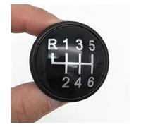 CQRBNE Perilla Cambio Marchas para VW para Golf 4 para Jetta Mk3 Mk4 para GTI para Bora para Lupo para Polo para Caddy Tapa Pomo Cambio Marchas Palanca Coche(Black 6 Speed)